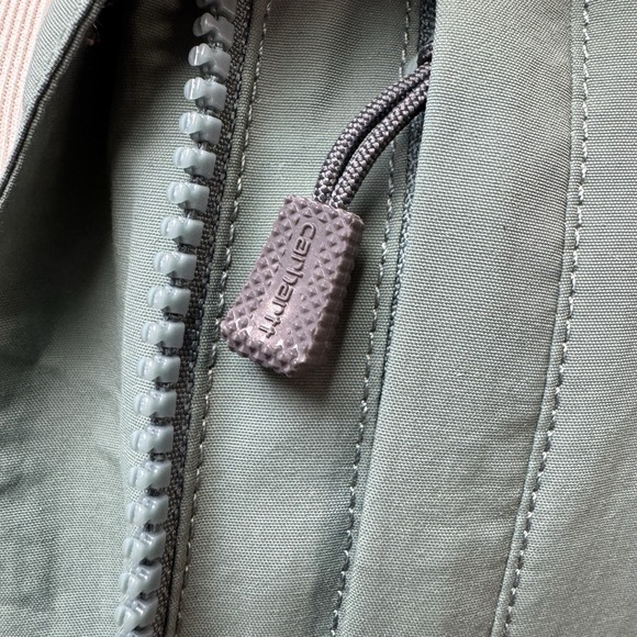 Carhartt Women's Rain Jacket Coat Small S (4/6) Green Waterproof Hooded NWT - Picture 5 of 16